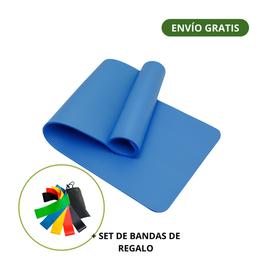 Esterilla de Yoga y Ejercicio Antideslizante de Alta Densidad